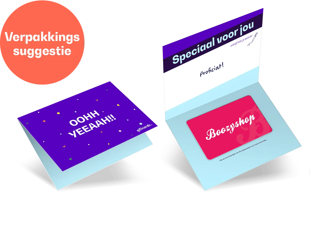 Cadeau envelop oh yeah!