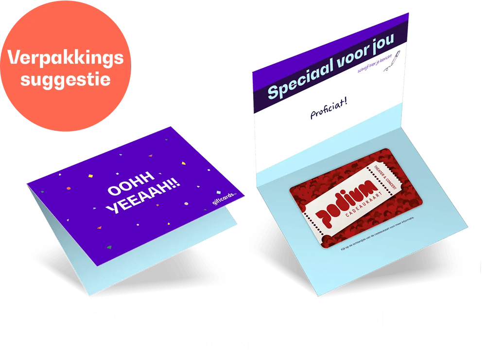Cadeau envelop Oh Yeah!