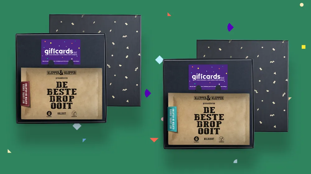 Cadeaupakket Klepper & Klepper Drop: het snoepje van de noorderburen