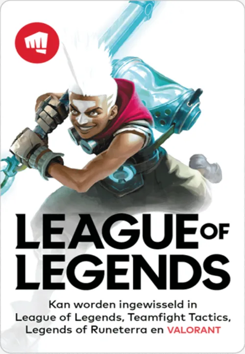 League of Legends Cadeaubon