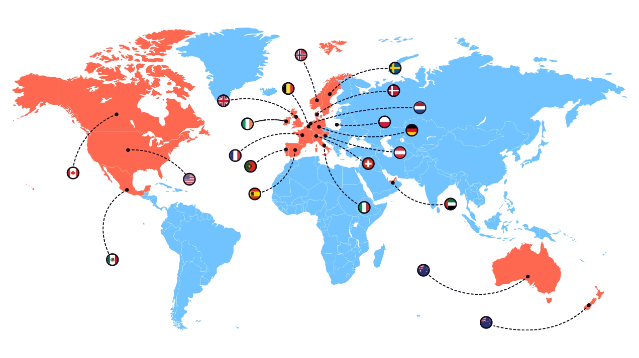 Internationale cadeaubonnen