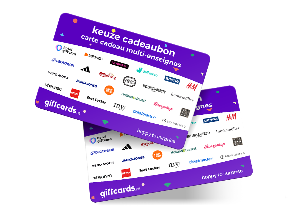 Giftcards.be Keuze Cadeaukaart