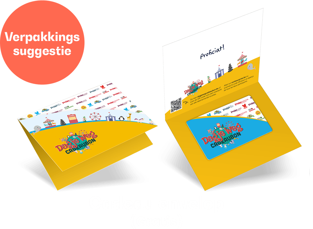 Cadeau Envelop Dagje Weg