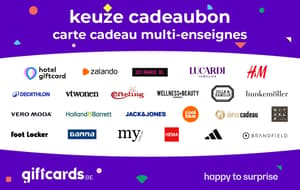 Giftcards.be Keuze Cadeaukaart