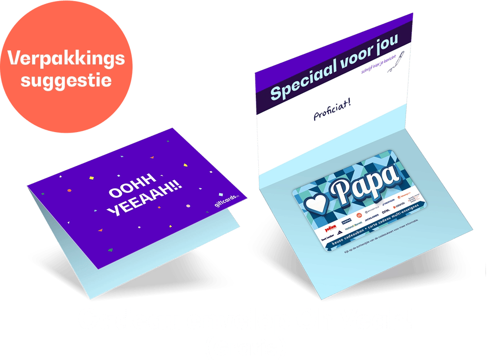 Cadeau envelop Oh Yeah!