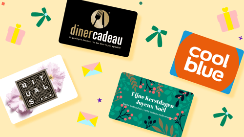 De leukste cadeaubonnen als kerstcadeau voor je vriend of vriendin